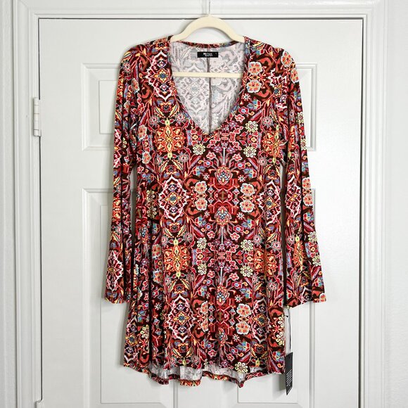 Michael Lauren Kyle V Neck Dress NWOT - Picture 1 of 6